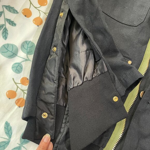 Sacai x Carhartt WIP Canvas Jacket - Black - Picture 10 of 12